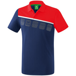 erima 5-C Poloshirt new navy/red/white S