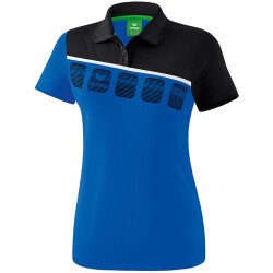 erima 5-C Poloshirt Damen new royal/black/white 34