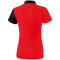 erima 5-C Poloshirt Damen red/black/white 48