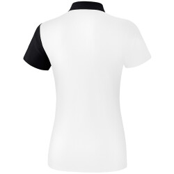 erima 5-C Poloshirt Damen white/black/dark grey 34