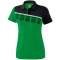 erima 5-C Poloshirt Damen smaragd/black/white 34