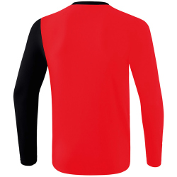 erima 5-C Langarmshirt red/black/white 152