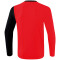 erima 5-C Langarmshirt red/black/white 152