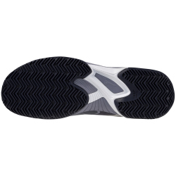 Mizuno Wave Exceed Court CC Tennisschuhe Herren 05 - odyssey gray/white/blue granite 40.5