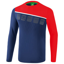 erima 5-C Langarmshirt new navy/red/white L