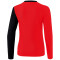 erima 5-C Langarmshirt Damen red/black/white 36