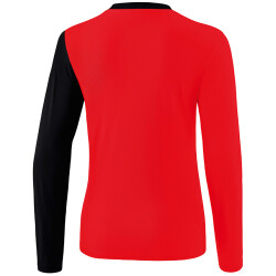 erima 5-C Langarmshirt Damen red/black/white 44