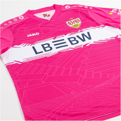 JAKO VfB Stuttgart Torwart Auswärtstrikot 2025/26 170 - deep pink M