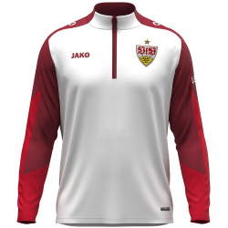 JAKO VfB Stuttgart Dynamic 1/4-Zip Sweatshirt Kinder 656...