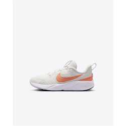 NIKE Star Runner 4 Laufschuhe Kinder 104 - summit white/apricot agate-white/black 35