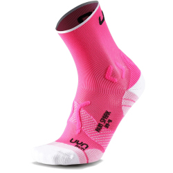 UYN Runners Short Laufsocken Damen P603 - pink fluo/white...