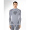 UYN Evolutyon+ langarm Rollkragen-Funktionsshirt Herren G142 - grey melange S/M