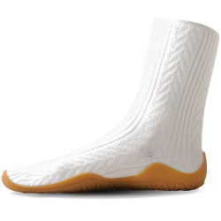 UYN Slippers Cashmere Barfußschuhe mit beiger Sohle...