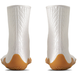 UYN Slippers Cashmere Barfußschuhe mit beiger Sohle...