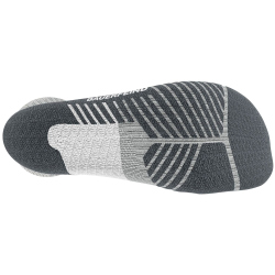 BAUERFEIND SPORTS Trail Run Kompressionssocken Damen graphite grey L