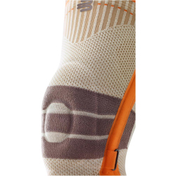BAUERFEIND SPORTS Outdoor Kniebandage sandstone/orange XXL