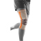 BAUERFEIND SPORTS Outdoor Kniebandage sandstone/orange XXL
