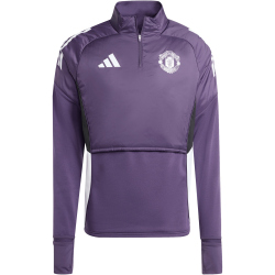 adidas Manchester United Competition Winterized Sweatshirt 2025/26 Herren KE1237 - aurora plum/white/black S