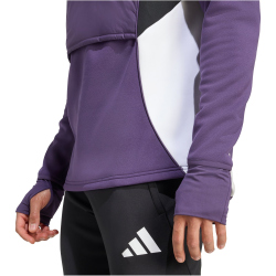 adidas Manchester United Competition Winterized Sweatshirt 2025/26 Herren KE1237 - aurora plum/white/black S