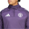 adidas Manchester United Competition Winterized Sweatshirt 2025/26 Herren KE1237 - aurora plum/white/black S