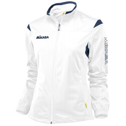 MIKASA FERGIE Volleyball Trainingsjacke Damen Weiß S