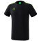 erima Essential 5-C T-Shirt black/green gecko S