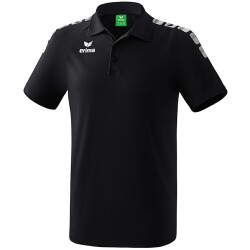 erima Essential 5-C Poloshirt black/white S