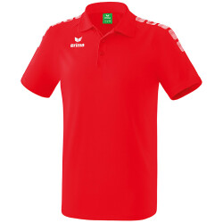 erima Essential 5-C Poloshirt red/white L
