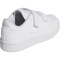 adidas Rapid Court Sneaker Kinder KI8861 - cloud white/cloud white/dash grey 35
