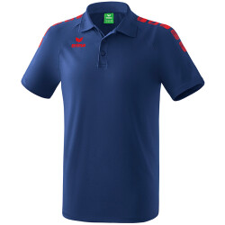 erima Essential 5-C Poloshirt new navy/red L