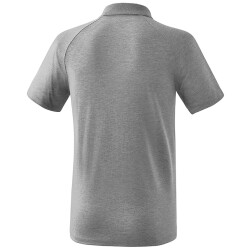 erima Essential 5-C Poloshirt grey-melange/black M