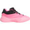 adidas Dame X Low-Top Basketballschuhe Kinder KJ6559 - beam pink/core black/lucid pink 36
