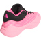adidas Dame X Low-Top Basketballschuhe Kinder KJ6559 - beam pink/core black/lucid pink 36