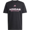 adidas House of Tiro Linear Graphic T-Shirt Herren KE9961 - black S