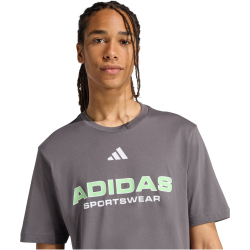 adidas House of Tiro Linear Graphic T-Shirt Herren KE4033...