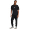 adidas Essentials 3-Streifen Fleece Trainingshose Herren KE7273 - black/carbon M