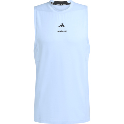 adidas Les Mills Graphic Tanktop Herren KD4348 - glow blue L