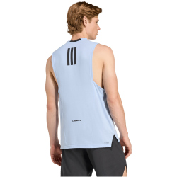 adidas Les Mills Graphic Tanktop Herren KD4348 - glow blue L