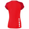 erima Zenari 3.0 kurzarm Trainings-Top Damen red/ruby red/white 46