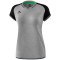 erima Zenari 3.0 kurzarm Trainings-Top Damen grey-melange/black/dark grey 32