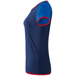 erima Zenari 3.0 kurzarm Trainings-Top Damen new navy/new royal/red 32