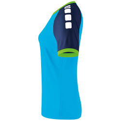 erima Zenari 3.0 Trikot Damen curacao/new navy/green gecko 34