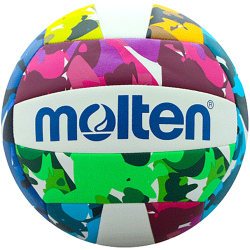 molten MS500-NCAMO Beachvolleyball bunt/camo