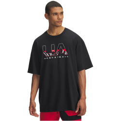 UNDER ARMOUR HeavyWeight Hoops Branded T-Shirt Herren