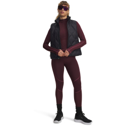 UNDER ARMOUR ColdGear Textured 1/2-Zip Baselayer Trainingsshirt Damen