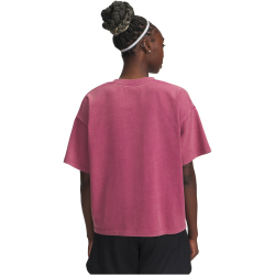 UNDER ARMOUR HeavyWeight Boxy Wash T-Shirt Damen