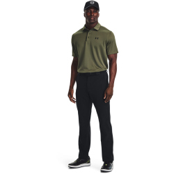 UNDER ARMOUR Tech Poloshirt Herren 390 - marine od green/black M/T