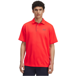 UNDER ARMOUR Tech Poloshirt Herren 714 - racer red/pitch...