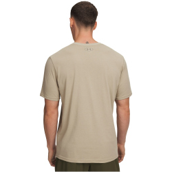 UNDER ARMOUR Sportstyle Left Chest Trainingsshirt Herren 302 - city khaki/taupe dusk M