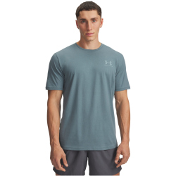 UNDER ARMOUR Sportstyle Left Chest Trainingsshirt Herren 587 - jasper blue/serpentine M